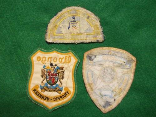 LOT OF 3 TRAFFIC BADGES