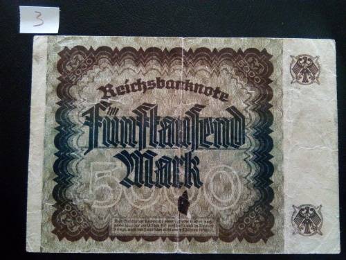 GERMANY ... 1922 .. 5000 MARKS