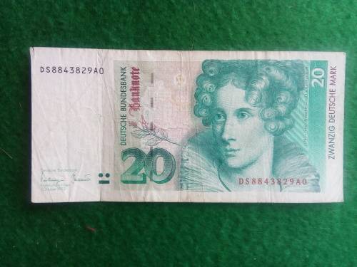 GERMANY .. 20 MARK 1993 .. CIRCULATED GOOD