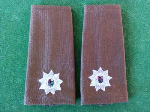 SADF MAJOR SLIP ON RANK PAIR (LAST NUTRIA RANKS)