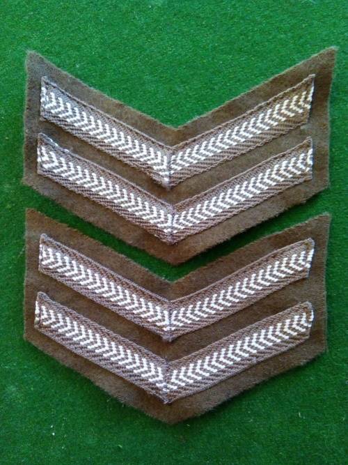 SADF CPL. RANK PAIR. FOR NUTRIA FIELD DRESS