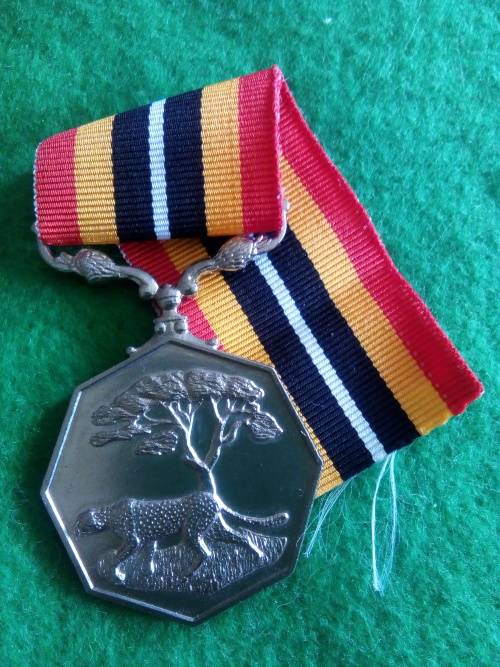 SADF .. SOUTHERN AFRICA MEDAL (FULL SIZE ) NUMBERED