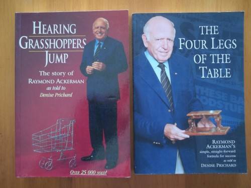 RAYMOND ACKERMAN 2 X BOOK COMBO .. SOFTCOVER