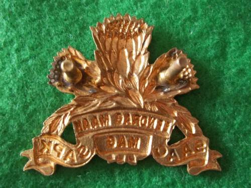 SADF - SAAC GILDING CAP BADGE - SCREW POSTS INTACT