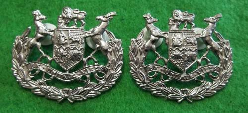 SADF - WO1 METAL RANK PAIR - PINS INTACT