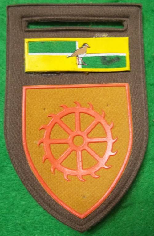 SADF - REGIMENT DE WET SHOULDER FLASH - (SEE DESCRIPTION)