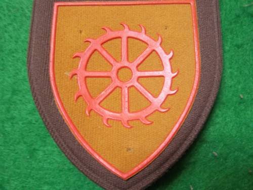 SADF - REGIMENT DE WET SHOULDER FLASH - (SEE DESCRIPTION)