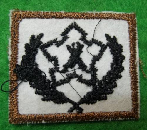 SADF - 5 YEAR VOLUNTEER SERVICE AWARD NUTRIA (EMBROIDERED BLACK)