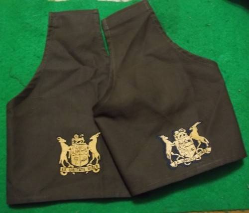 SADF - WO2  PRINTED NUTRIA RANK SLEEVES