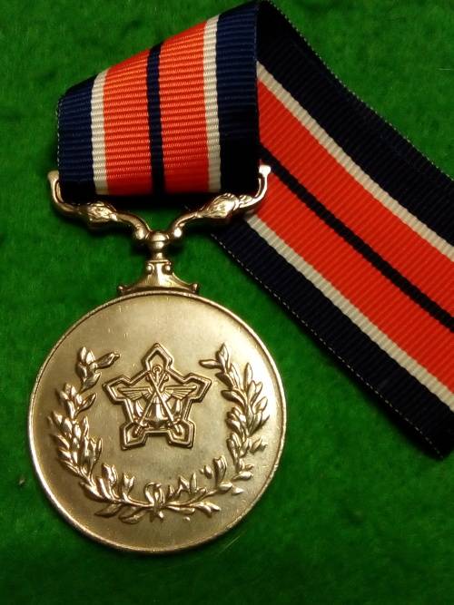 SADF - GENERAL SERVICE MEDAL -  RIM NUMBERED