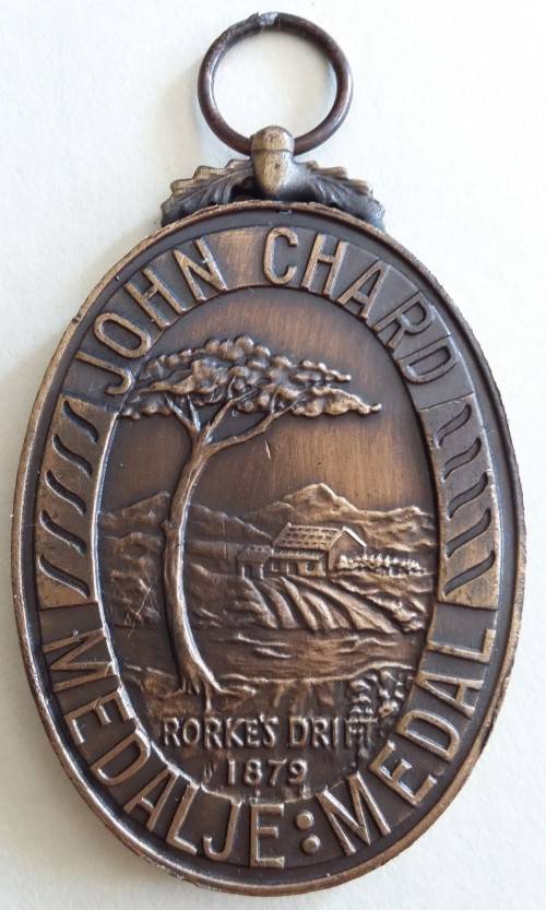 SADF - JOHN CHARD MEDAL (FULL SIZE) - NUMBERED - NO RIBBON