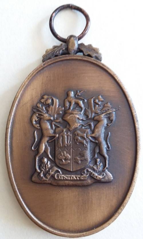 SADF - JOHN CHARD MEDAL (FULL SIZE) - NUMBERED - NO RIBBON