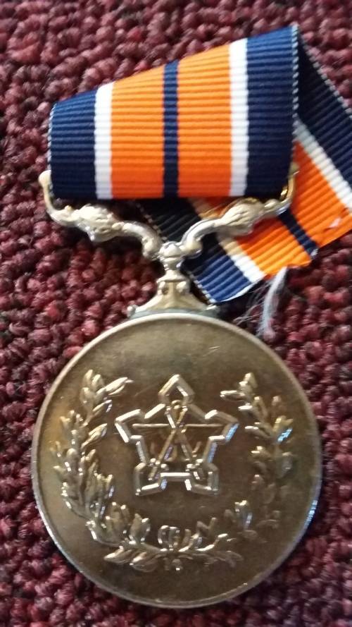 SADF - GENERAL SERVICE MEDAL -  RIM NUMBERED