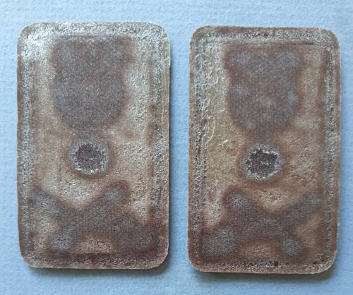 SADF (NOT CURRENT) BRIG GENERAL COLLAR RANK PAIR