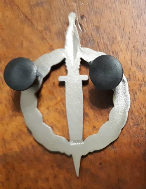 SADF - REPRODUCTION SPECIAL FORCES ( RECCE ) OPERATOR BADGE - FULL SIZE