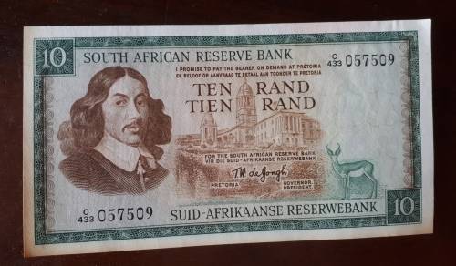 LOT OF 4 OLD SOUTH AFRICAN BANKNOTES