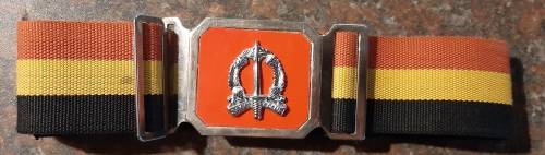 SADF - MILITARY POLICE STABLE BELT (BELTING 82 CM)