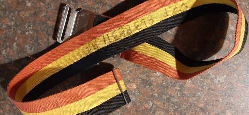SADF - MILITARY POLICE STABLE BELT (BELTING 82 CM)
