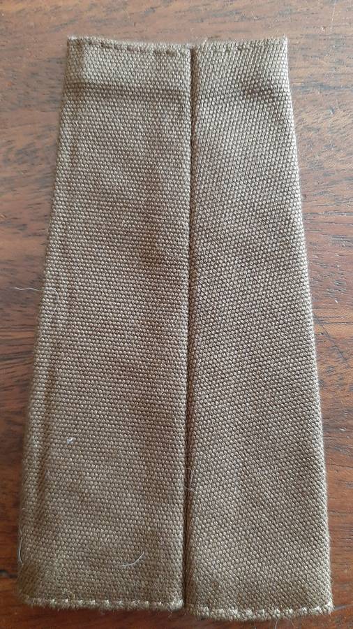 SADF (SINGLE) NUTRIA BRIGADIER SLIP ON RANK - 9 point star type.