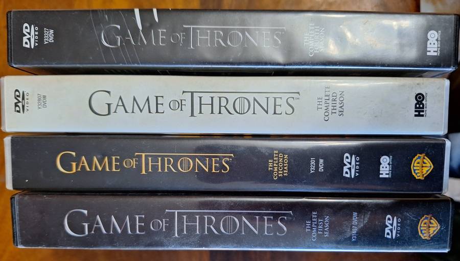 GAME OF THRONES  @@@ SEASON 1 - 4 @@@ DVD BOX SET LOT