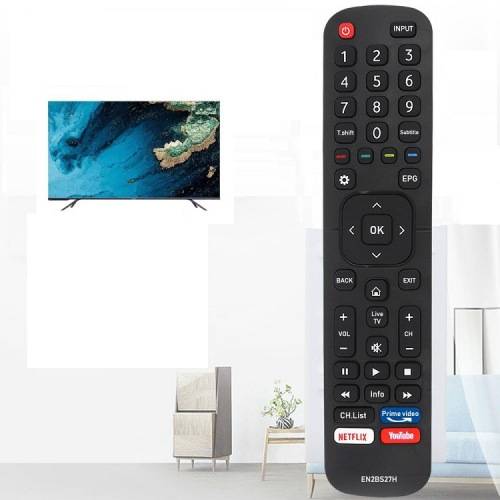 Hisense EN2BS27H replacement remote control for Hisense 4K UHD LED TV