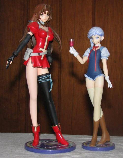 Kiddy Grade, Bome, Lumiere, Eclair, anime, figurine, Kaiyodo