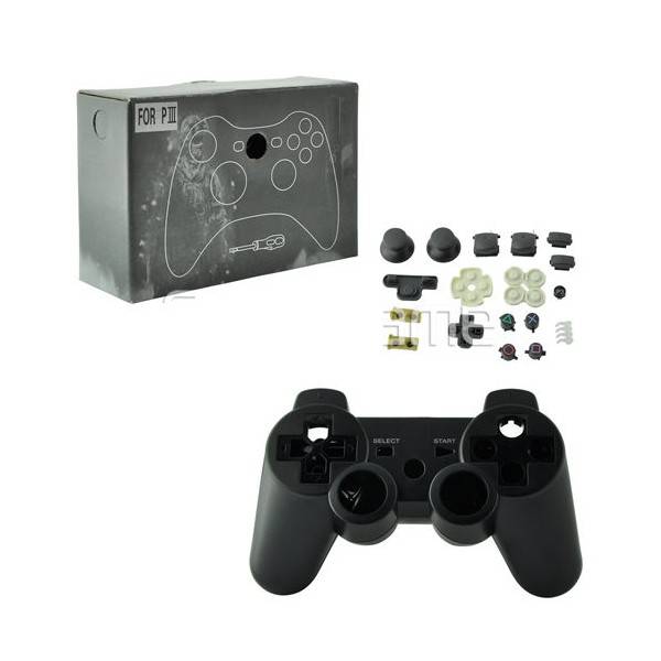 PS3  Full Housing Case Replacement with Buttons *BLACK* (BRAND NEW) IN STOCK!