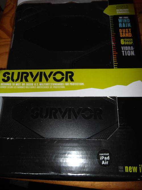 iPad Air: Griffin Survivor Military Case *BLACK * ( BRAND NEW) IN STOCK!