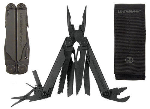 Leatherman Wave II Black Oxide Multi tool - Nylon Shealth - SPECIAL