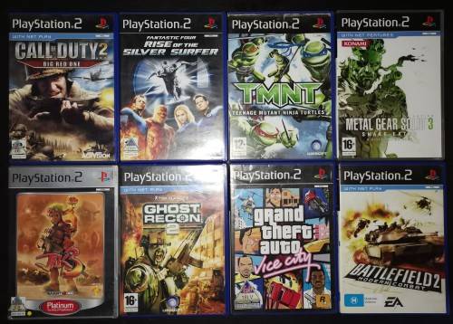 Lot #1 of 8 x Playstation 2 Games!
