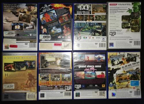 Lot #1 of 8 x Playstation 2 Games!