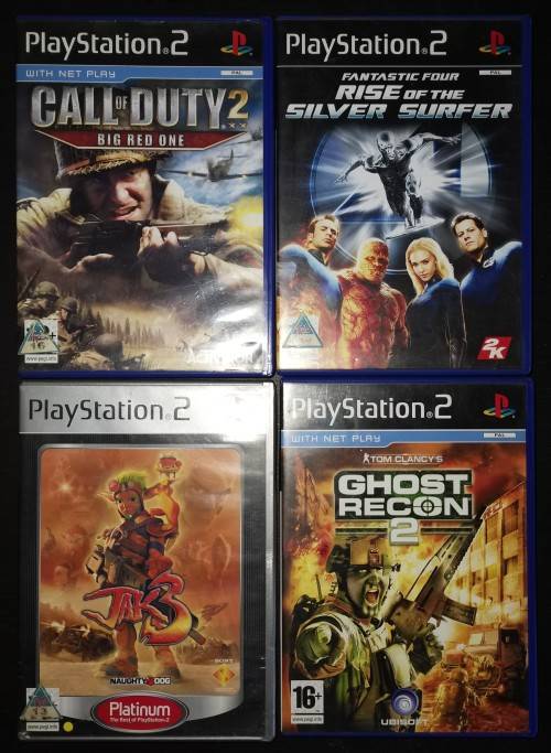 Lot #1 of 8 x Playstation 2 Games!