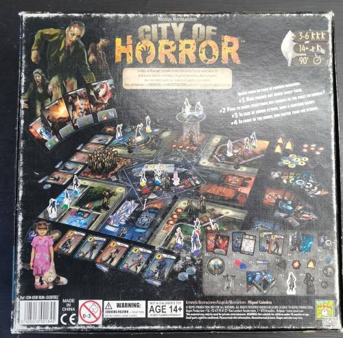 City of Horror Board Game