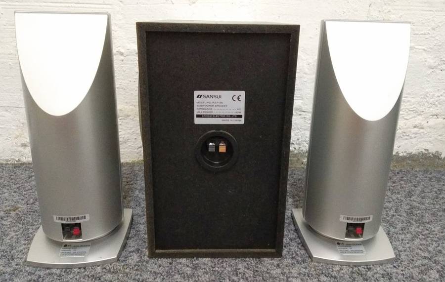 2.1 Speakers : Sansui subwoofer + LG speakers