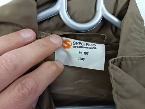 SADF Raincoat with collar - 1989 - RS107