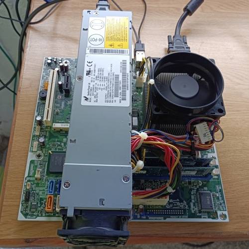 HP H-IG41-uATX Motherboard + Intel E5700 CPU + HP 2GB DDR3 RAM + Power Supply