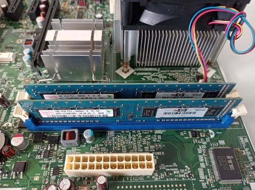 HP H-IG41-uATX Motherboard + Intel E5700 CPU + HP 2GB DDR3 RAM + Power Supply