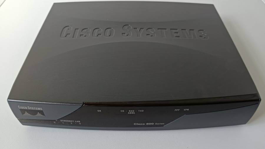 Cisco 877 Router / Switch / Hub / ADSL modem