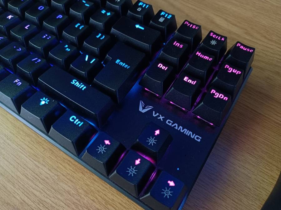 VX Gaming Keyboard and Mouse | RGB, 12000 DPI, Tenkeyless, Mechanical Switches