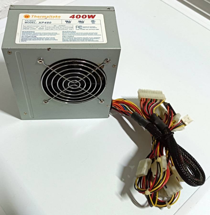 Thermaltake XP480 400watt ATX Power Supply (500watt peak)