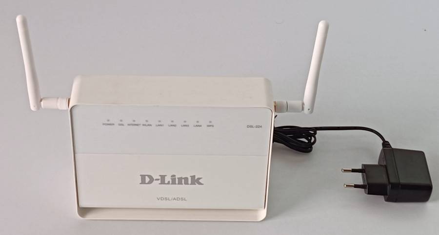 D-Link DSL-224 router ADSL/VDSL modem