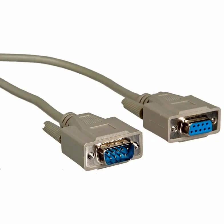Serial cable 9-pin male to female