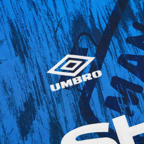 92-93 Manchester United Away Jersey Blue - XL (Retro)