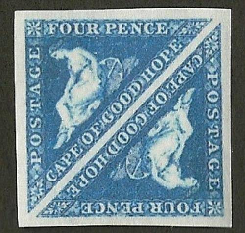 CAPE TRIANGLE PAIR 4d - FORGERY