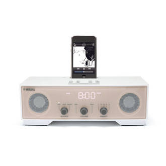 Yamaha TSX-80 Desktop iPod - iPhone Docking Station & Clock Radio
