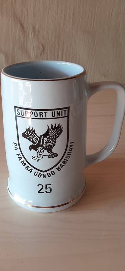 *Rhodesian Bush War* - BSAP Support Unit 25 Ceramic Mug.
