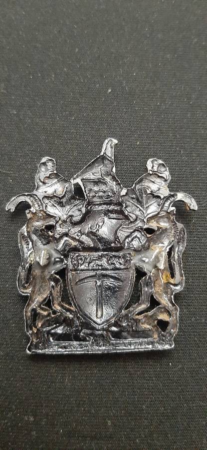 ** Rhodesian Bush War: Warrant Officer 1st Class Black Anodised Rank .**
