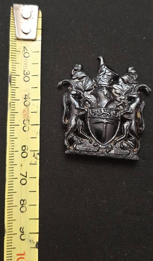 ** Rhodesian Bush War: Warrant Officer 1st Class Black Anodised Rank .**