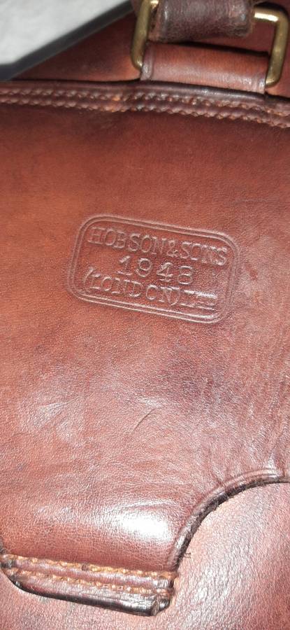 ** ORIGINAL- South African Police (S.A.P) 1948 Hobson and Sons Webley Holster and Strap.**