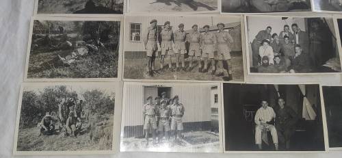 **ORIGINAL :  1956 Southern Rhodesia Volunteers Training Photos at Salisbury Barracks (x 15).**